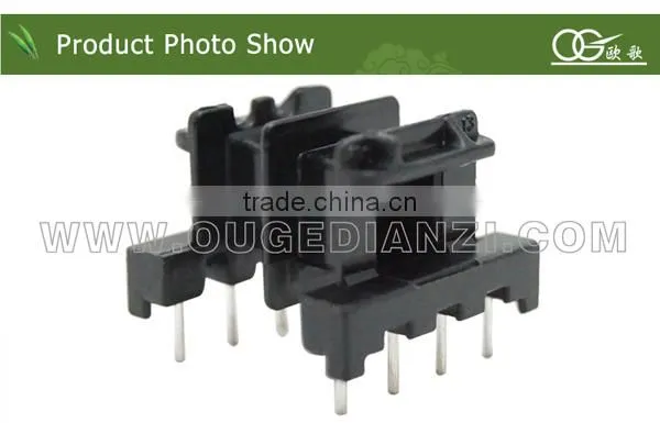 EF20 pin4:4 horizontal bobbin 220v 12v transformer 800kva bobbin