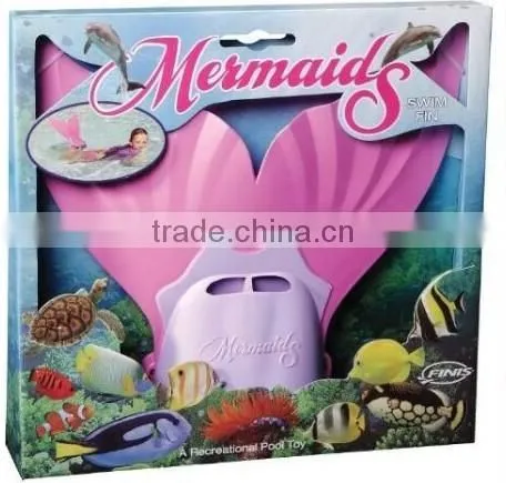 Children&adult mermaid swimwear, mermaid tail swim mono fin