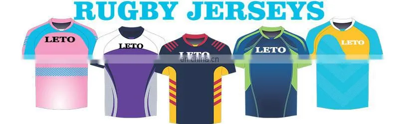 Team set custom rugby jersey,shorts sleeves sublimated rugby jersey