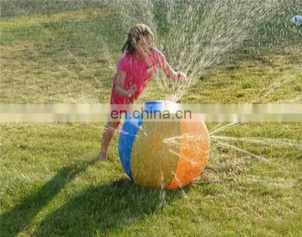 Children PVC Inflatable Water Spray Pool Ball Toy for Kids
