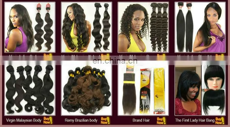 100% Virgin Human Hair Clip Hair Fringe Bangs
