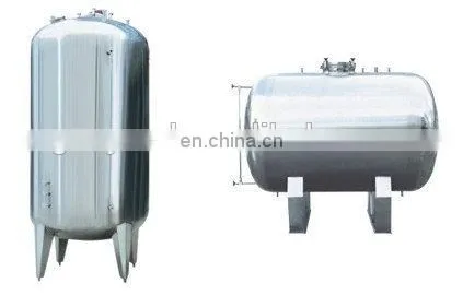 stainless steel milk cooling storage tank