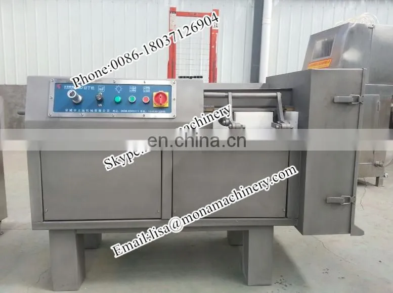 Chicken Breasts Dicer / Chicken Meat Cutting Machine / Commercial Meat Dicer