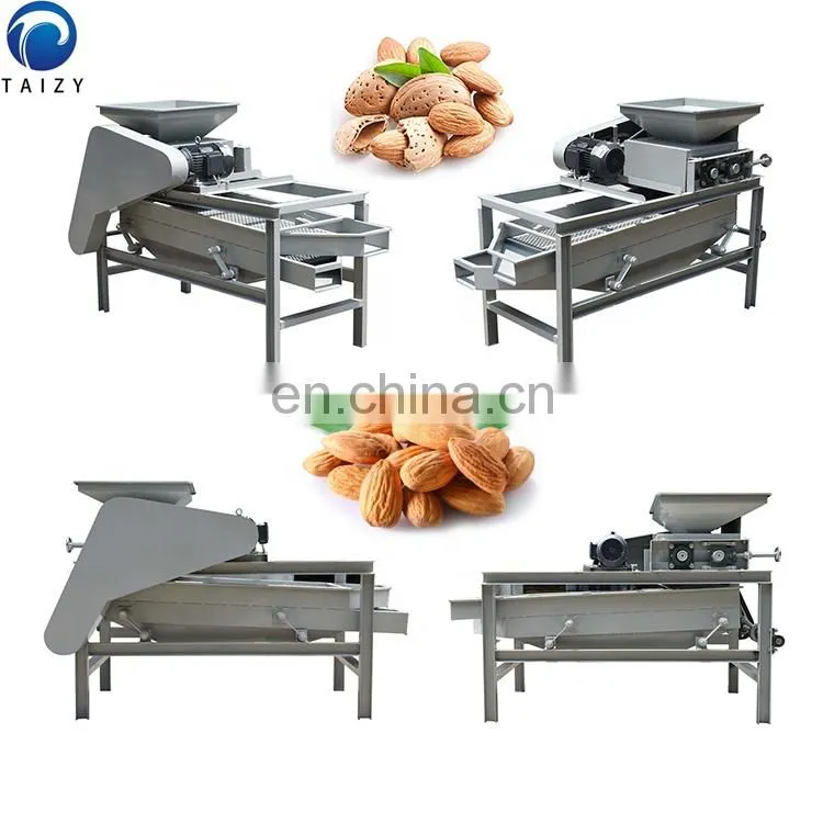 Hot selling Almond shelling machine Almond cracker machine Almond huller machine for sale
