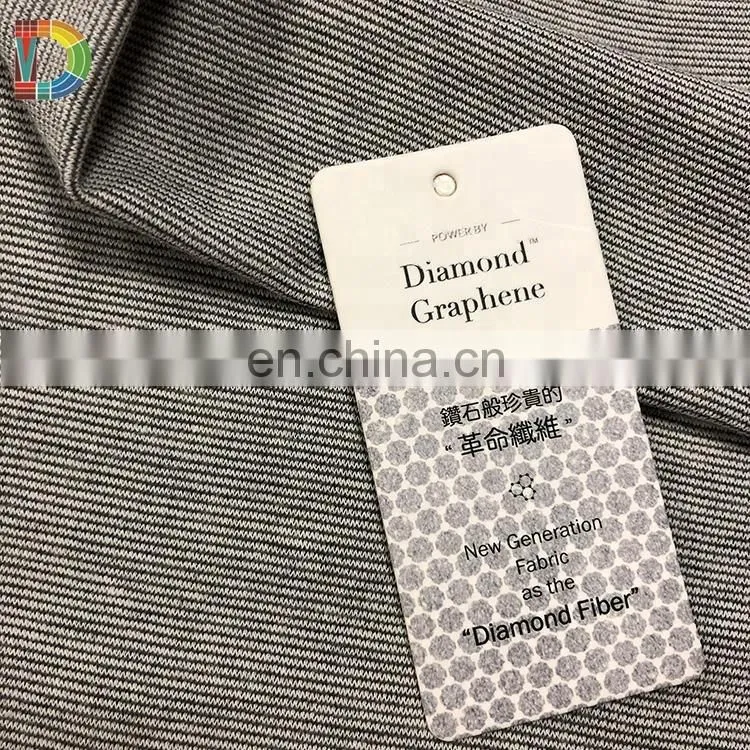 New product Cotton polyester spandex terry interlock fabric
