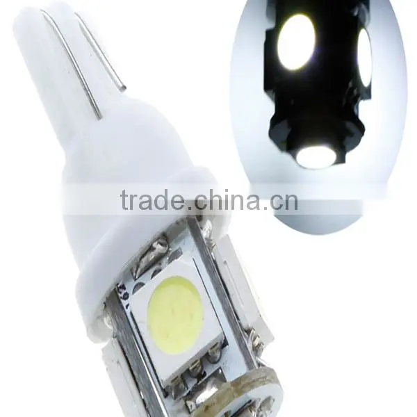 T10 5050 5smd ultra bright white H4 LED bulb Turn Light ,reading light, instrument light .