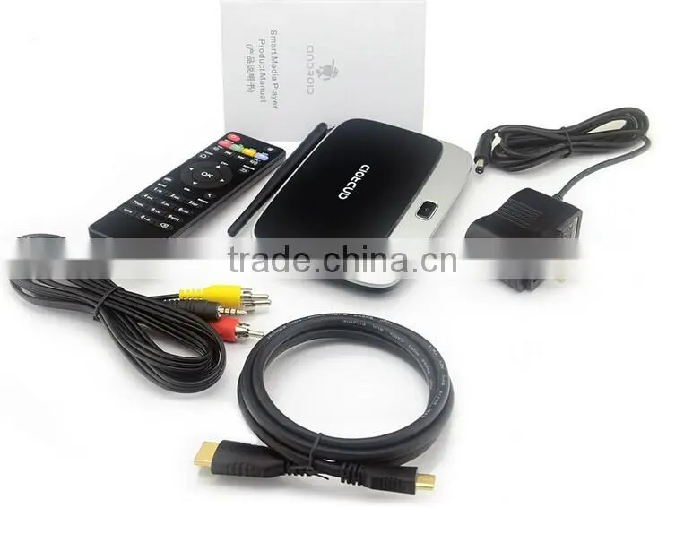 smart wifi android RK3188 1080p wifi bluetooth 4.0 LC-CS918 TV box
