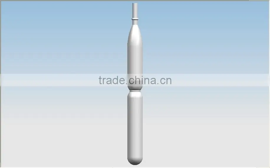 LDPE ice pop tube blow molding machine