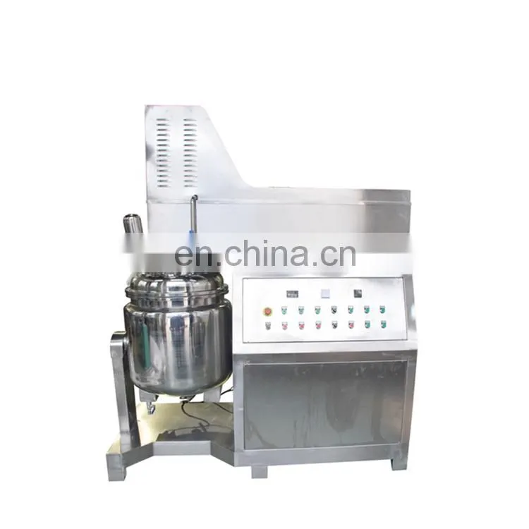 100L Hydraulic Lift Cosmetic Body Cream Lotion Shampoo Vacuum Mixer Emulsifier Ointment Mixer
