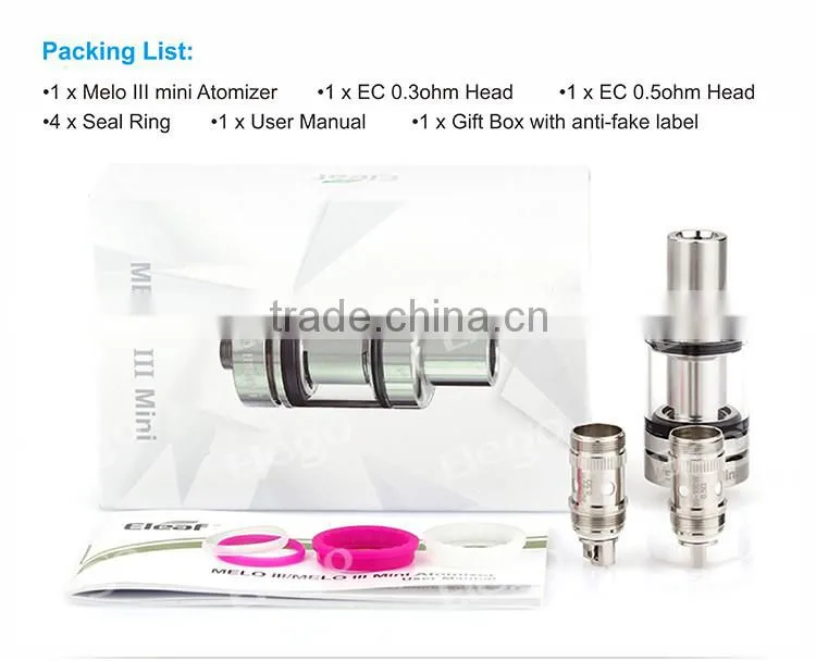 Eleaf Melo 3 Mini Atomizer From Elego, Eleaf Melo 3 Mini Tank