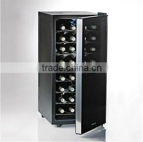 FUXIN:JC-78DLW.Dual Zone Wine Cooler with 32Bottles,/Wine furniture/White wine cooler