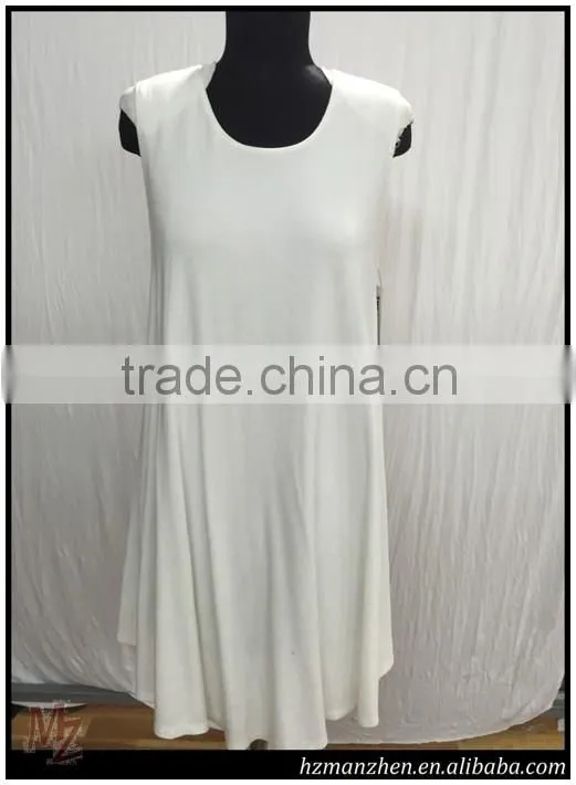 Bamboo fiber cotton modal woman long T-shirt