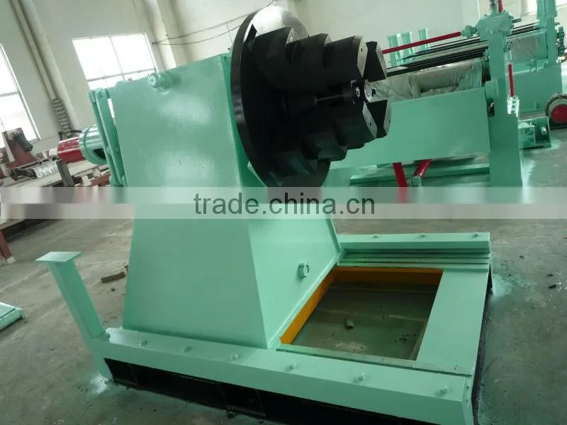 Automatic slitting line for thin and medium material