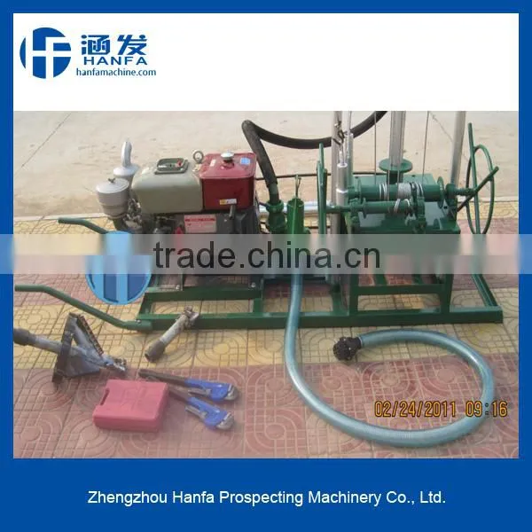 HF80 small portable drilling rig for sale max 80m depth drilling rig
