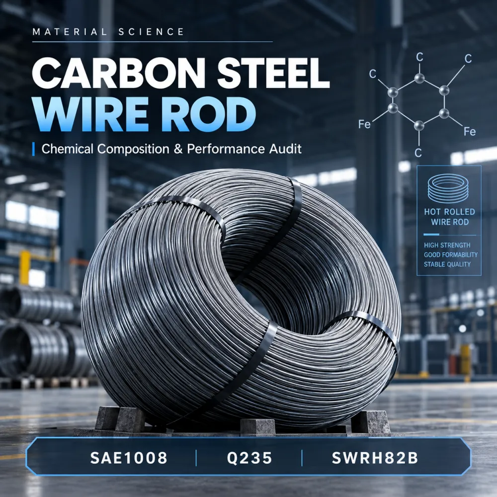 Why Is Carbon Steel Wire Rod Widely Used in Wire Drawing and Fastener Production?