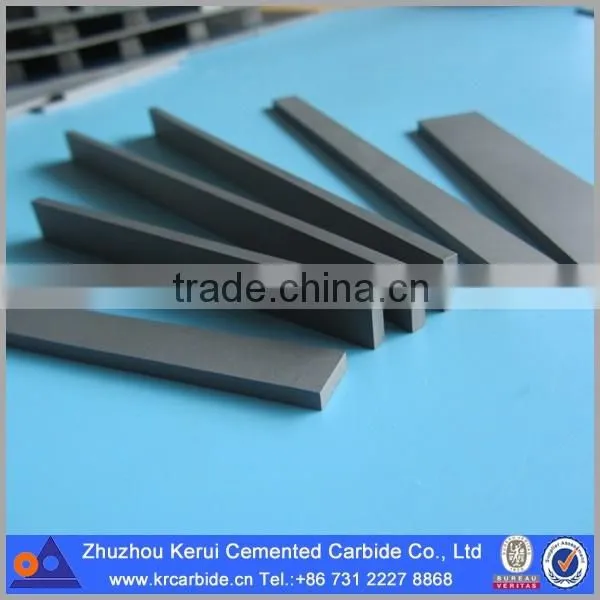 Sintered tungsten carbide rectangular strips solid carbide rectangular blank from Zhuzhou Kerui