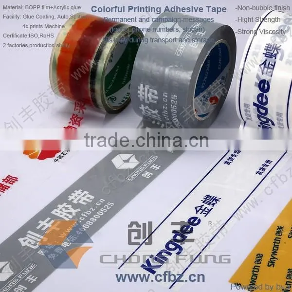 Bopp printed tape