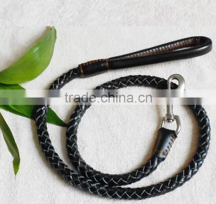 SImple Design personalized leather dog collar