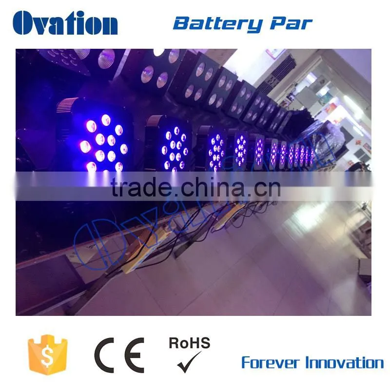 Led Wireless Battery Power Led par 64 Led Par Light