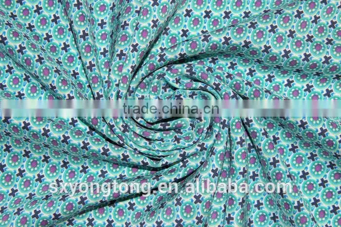2014 Print rayon challis fabric
