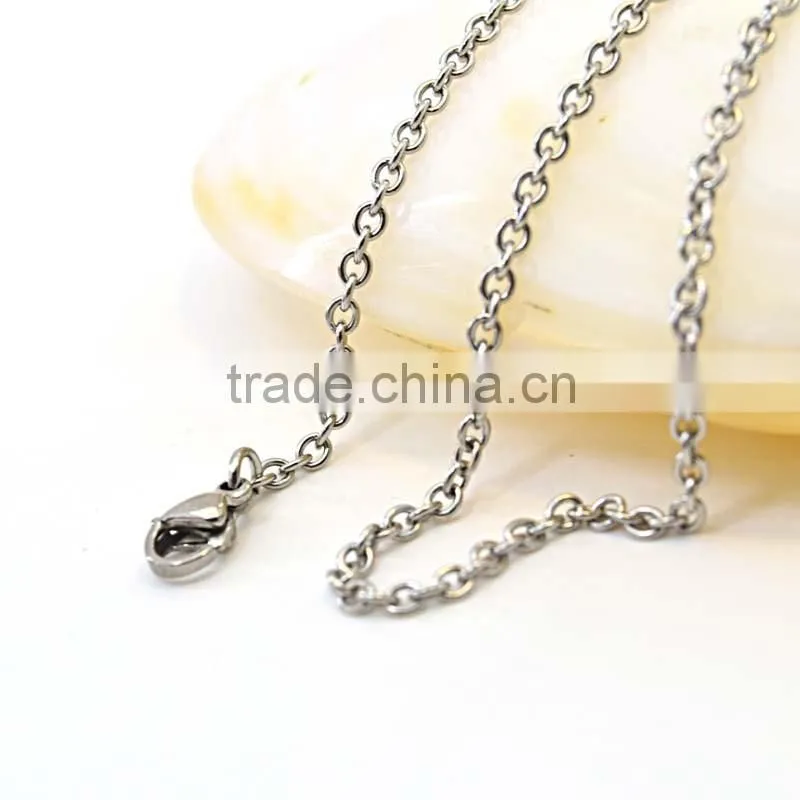 Chains Necklaces Type 316 stainless sateel Main Material O chain Necklace