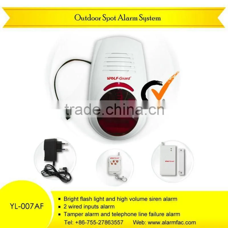 Outdoor spot sound alarm system security equipment spot alarm YL-007AF