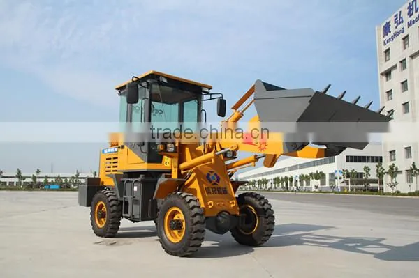 New product ZL15Fwheel loader made in China construction machine for sale with ce low price