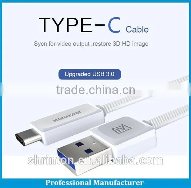 Super speed Data & Charging USB 3.0 to USB 3.1 Type-C Cable for Mobile Phone/Pad/Laptop