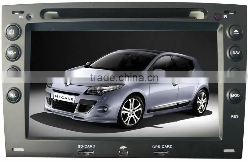 8 inch HD touch screen 2004-2007 Renault Megane DVD GPS with bluetooth,IPOD,digital TV available