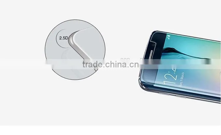 Cell phone screen protector, for samsung s6 edge plus tempered glass screen protector,0.15mm 2.5D 9H glass screen protector