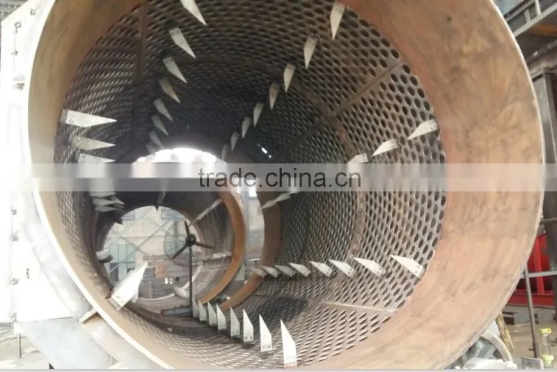 Waste Recycling Plant Trommel Screen For Organic Fertilizer