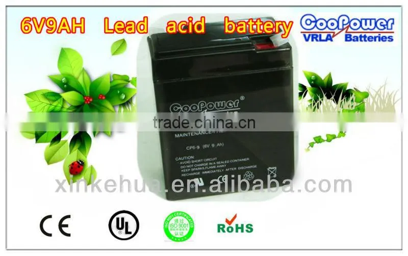 AGM Battery/UPS Battery/6V9AH Lead acid battery