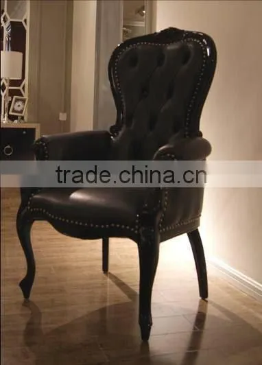 Foshan European design leather armchair office chair with guangzhou