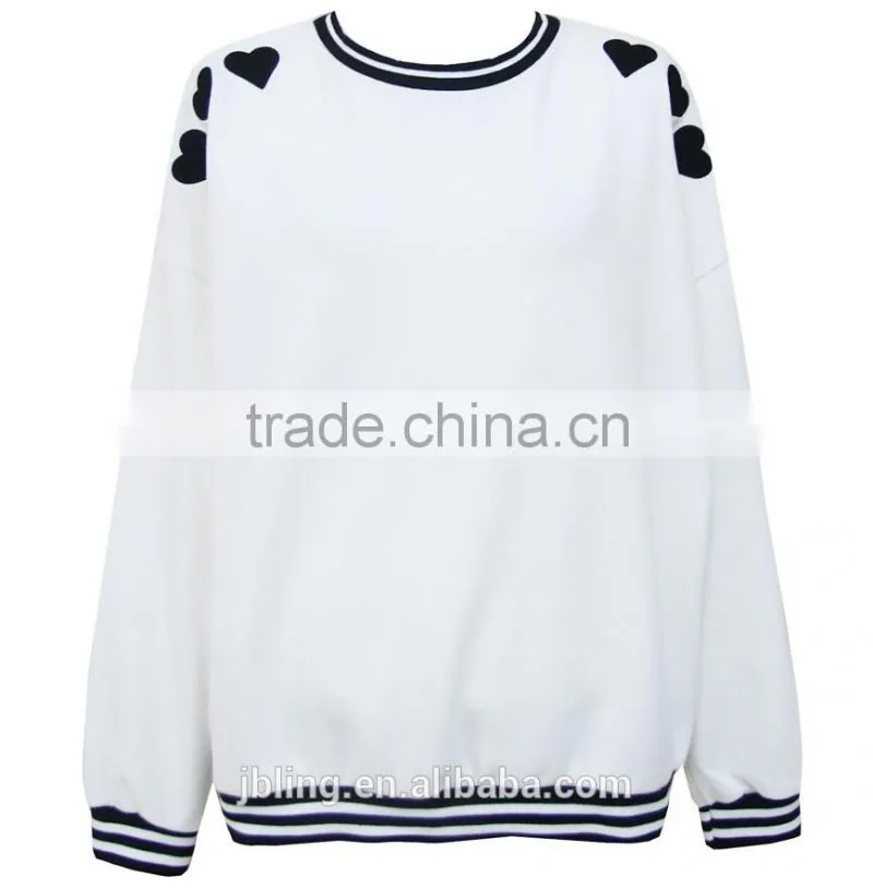 High quality sweatshirt custom women sweatshirt