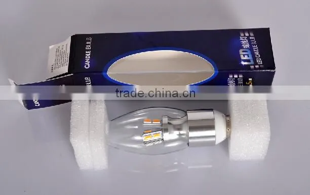Hot Sale Indoor Led Candle Bulb, 3W Led Candle Bulb Lamps, E14 Led Candle Bulb Light
