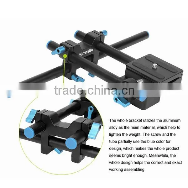 Commlite Video Camera System Kit Video Rig + Follow focus + Matte box