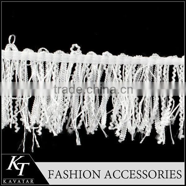 Made in china Beautiful fashion long tassel and fringe