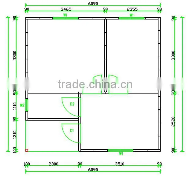prefabricated living portable home for sale/new modern low cost and nice appearance prefab modern villas for sale