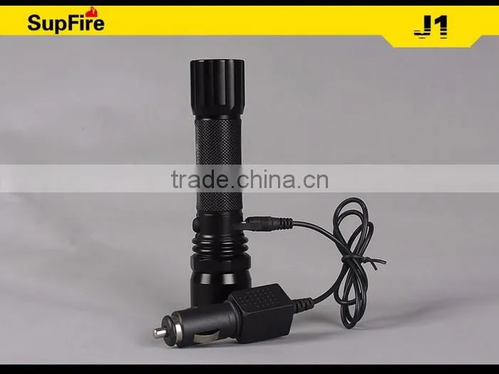 Supfire J1 Rechargeable 3W flashlight camping Led Torch