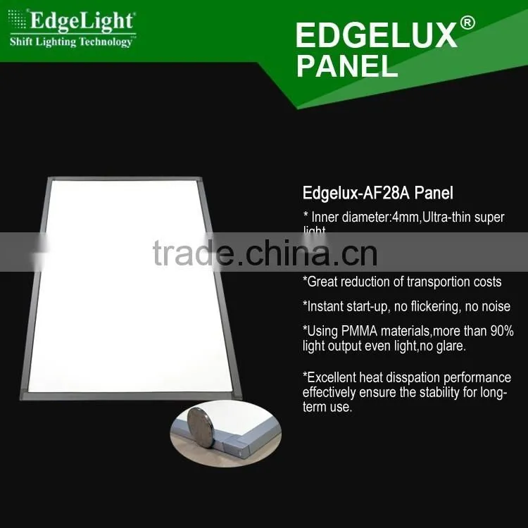 Edgelight CE/ROHS listed AF28A led light photo frame acrylic signs, white/ rgb slim led advertising board frame