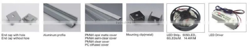 SMD5050 rigid bar light