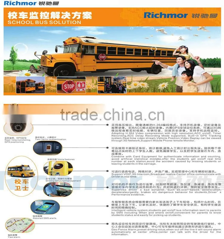 Made in China MDVR 128GB SD Card Car/Truck 4CH DVR Realtime CCTV DVR best Security&Protection products