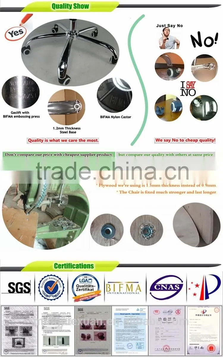 foshan manufacturing modern computer staff chair