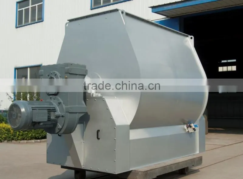 single shaft paddle mixer mixing equipment