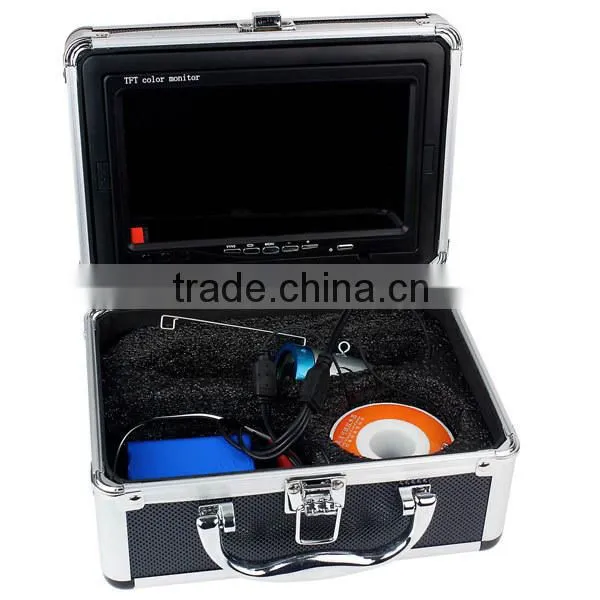 LCD underwater monitor system for pipe inspection+finshing+precious search in lake or river PY-GSY7000