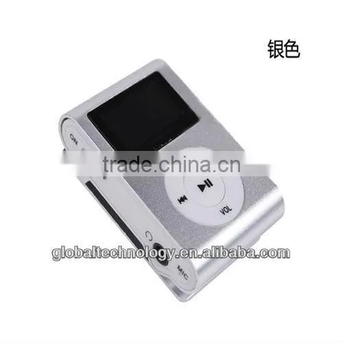 Cheap Clip MP3 Player With LCD Screen