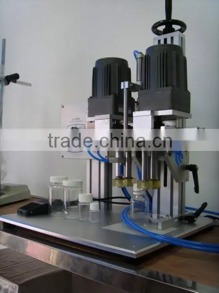 Semi-Automatic Screw Capping Machine For Wine Bottle Screw Cap Machine
