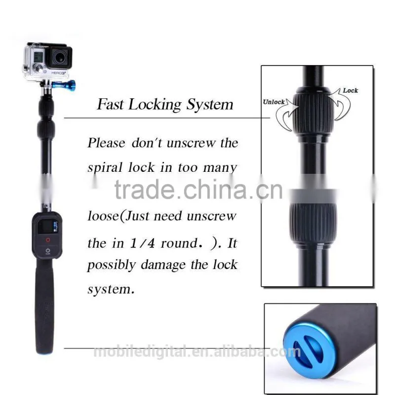 For Gopro Remote Monopod Smatree S2 Pole