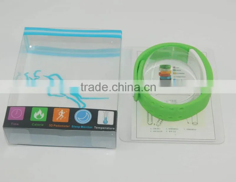 Wristband smart watch with pedometer for good for healthy