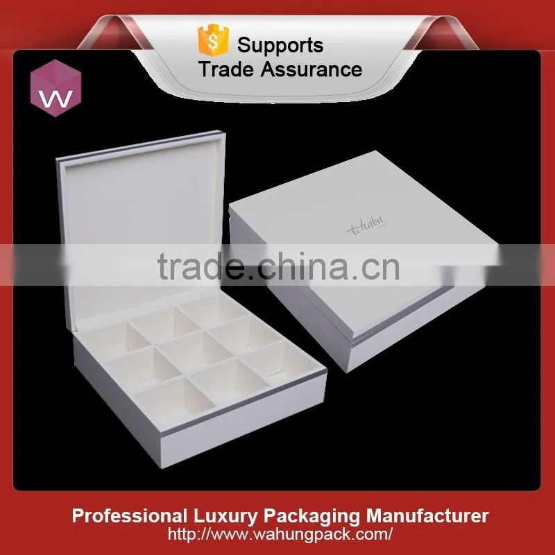 wood tea box with many compartments,tea packaging box